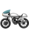Motorcycle emoji on Apple